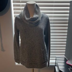 J. Crew Cowl Neck Grey Sweater - M